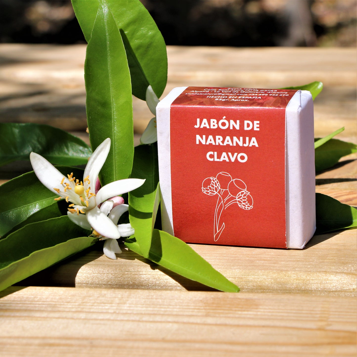 JABÓN DE NARANJA-CLAVO