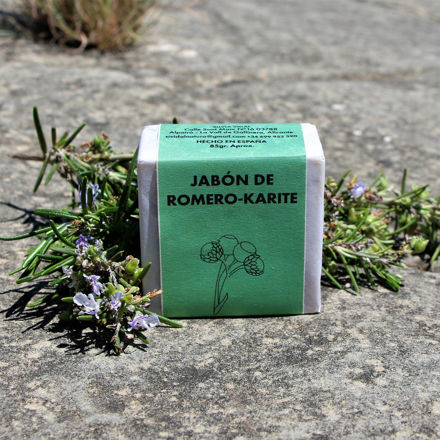 JABÓN DE ROMERO-KARITE