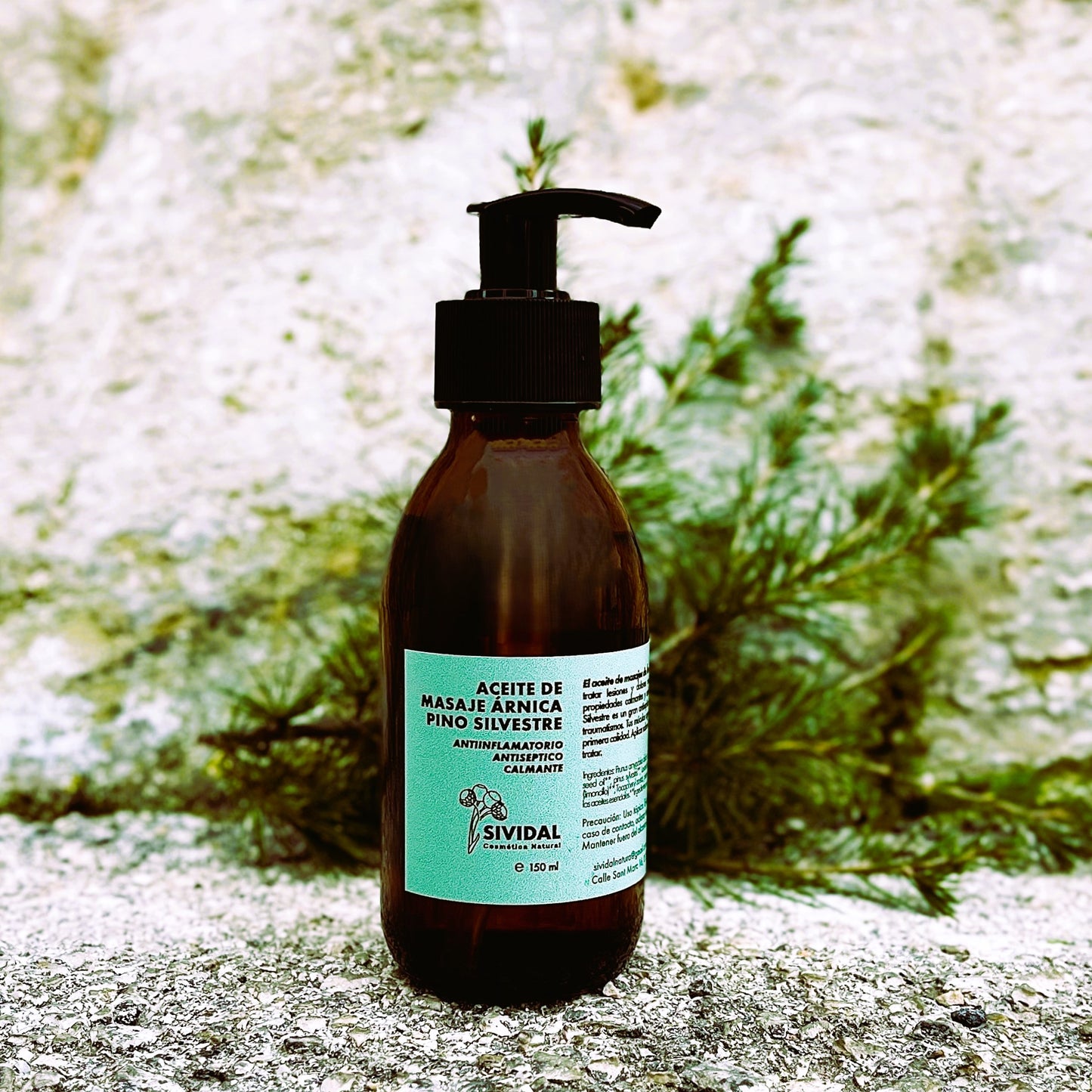 ACEITE DE MASAJE ÁRNICA - PINO SILVESTRE