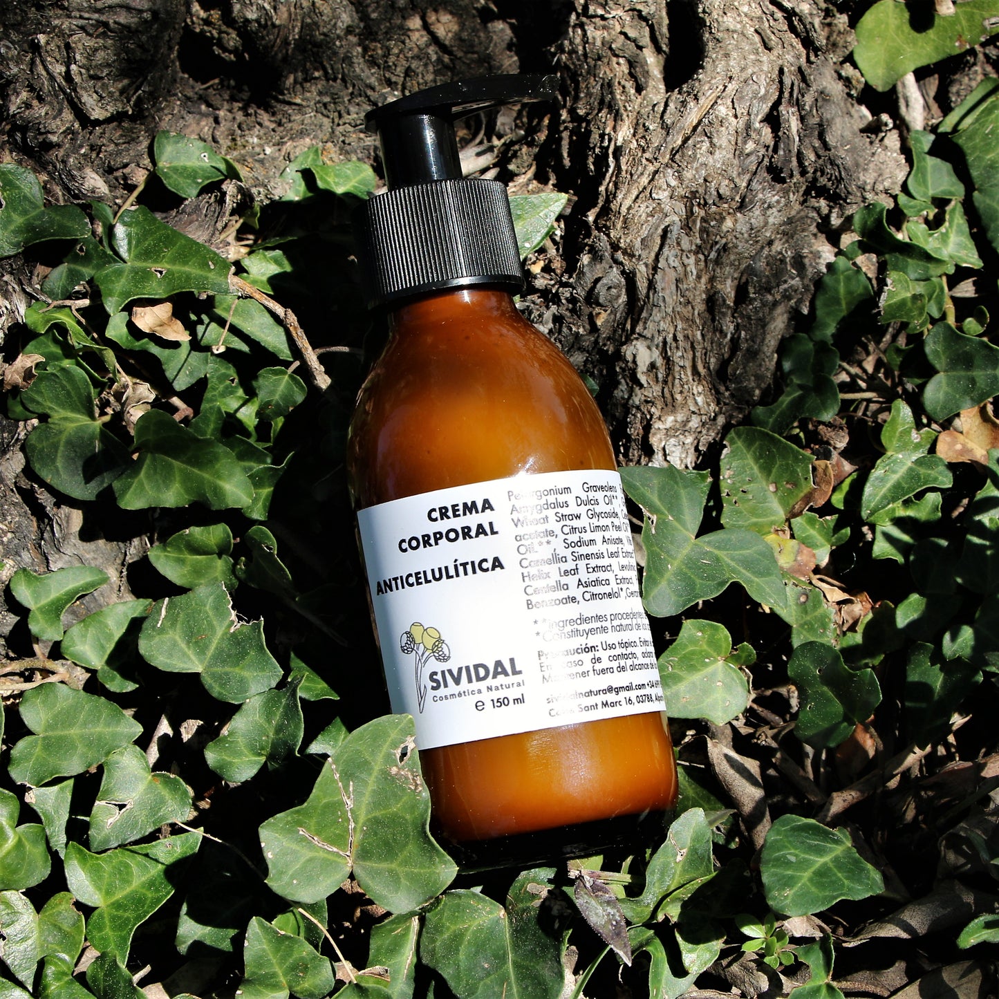 CREMA ANTICELULÍTICA CORPORAL HIEDRA-VID ROJA 150ML