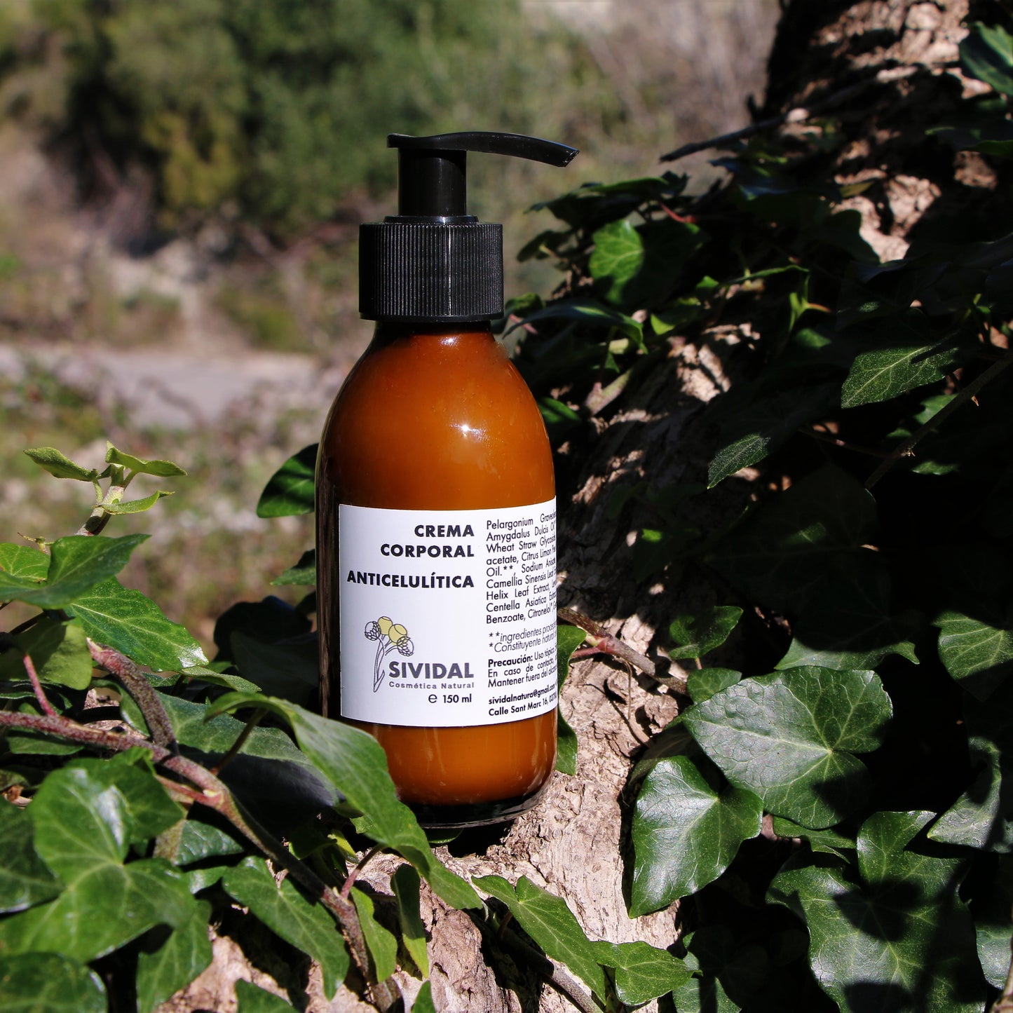 CREMA ANTICELULÍTICA CORPORAL HIEDRA-VID ROJA 150ML